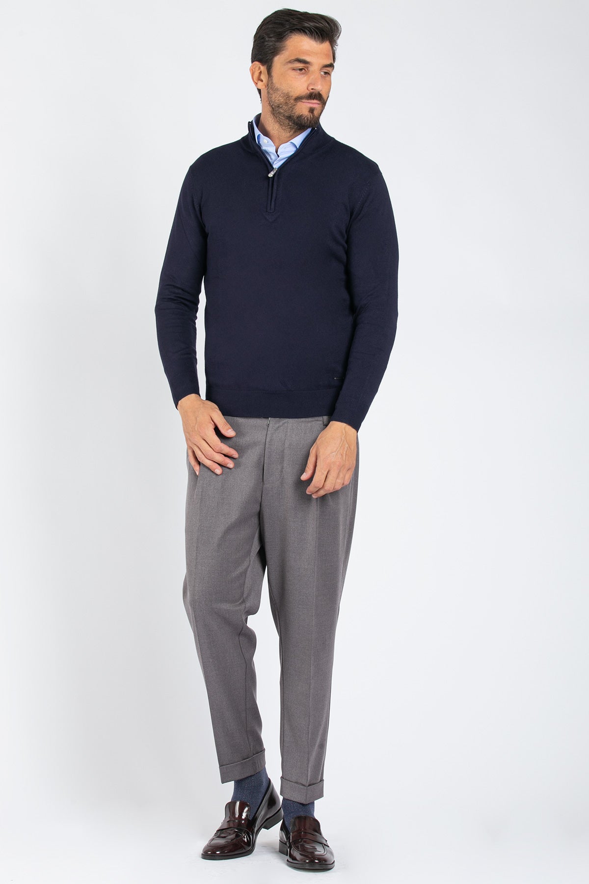 Pantalone con pinces