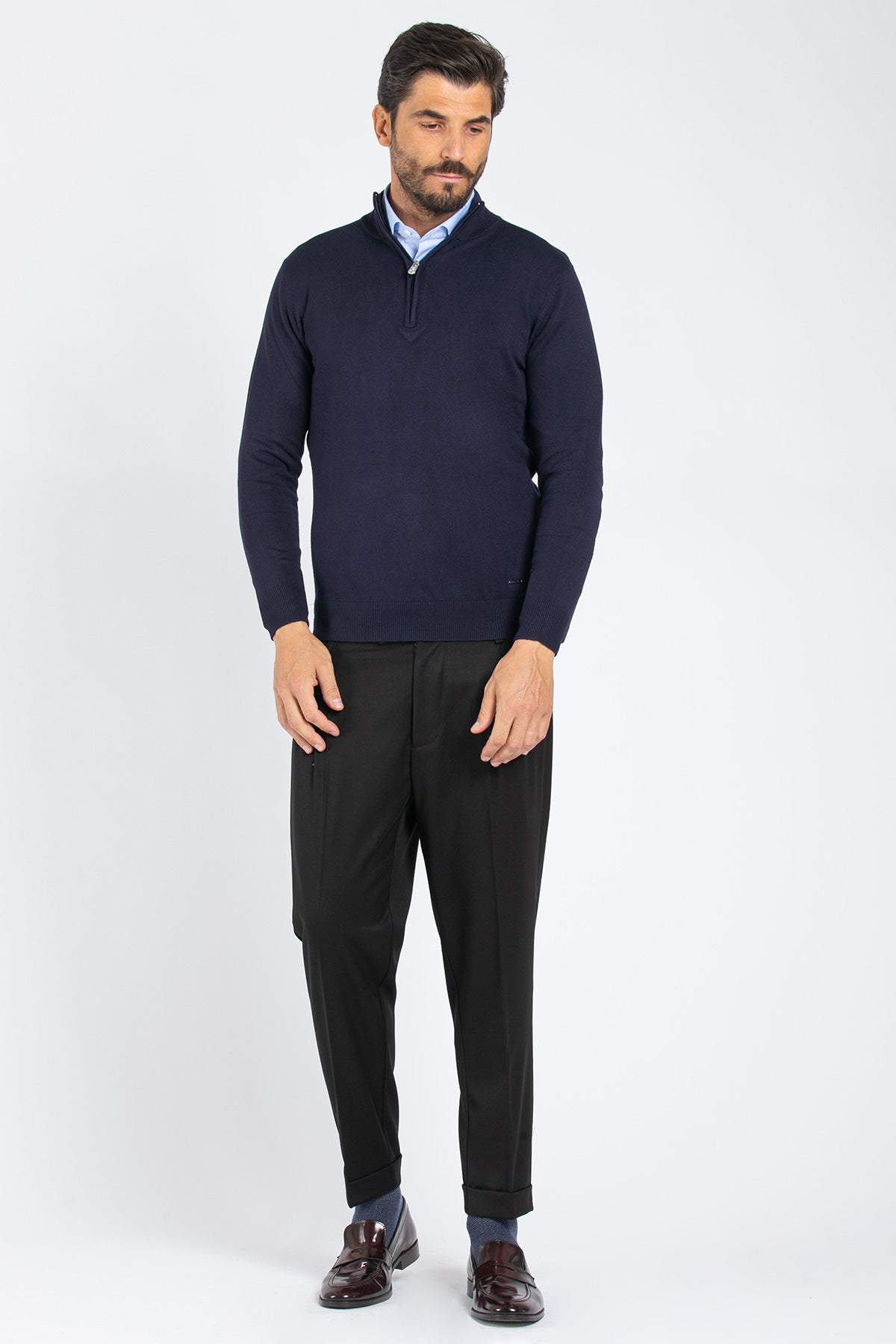 Pantalone con pinces