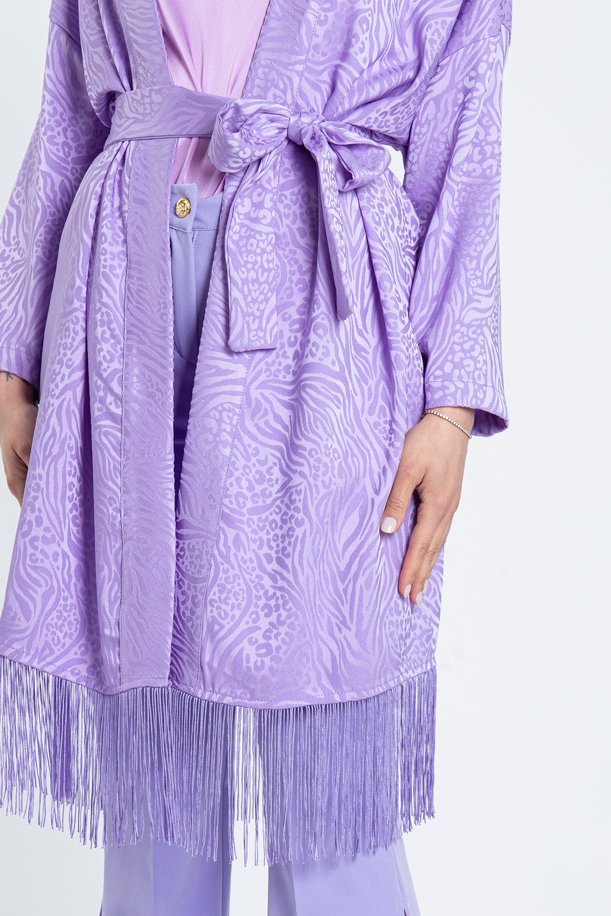 Kimono frange