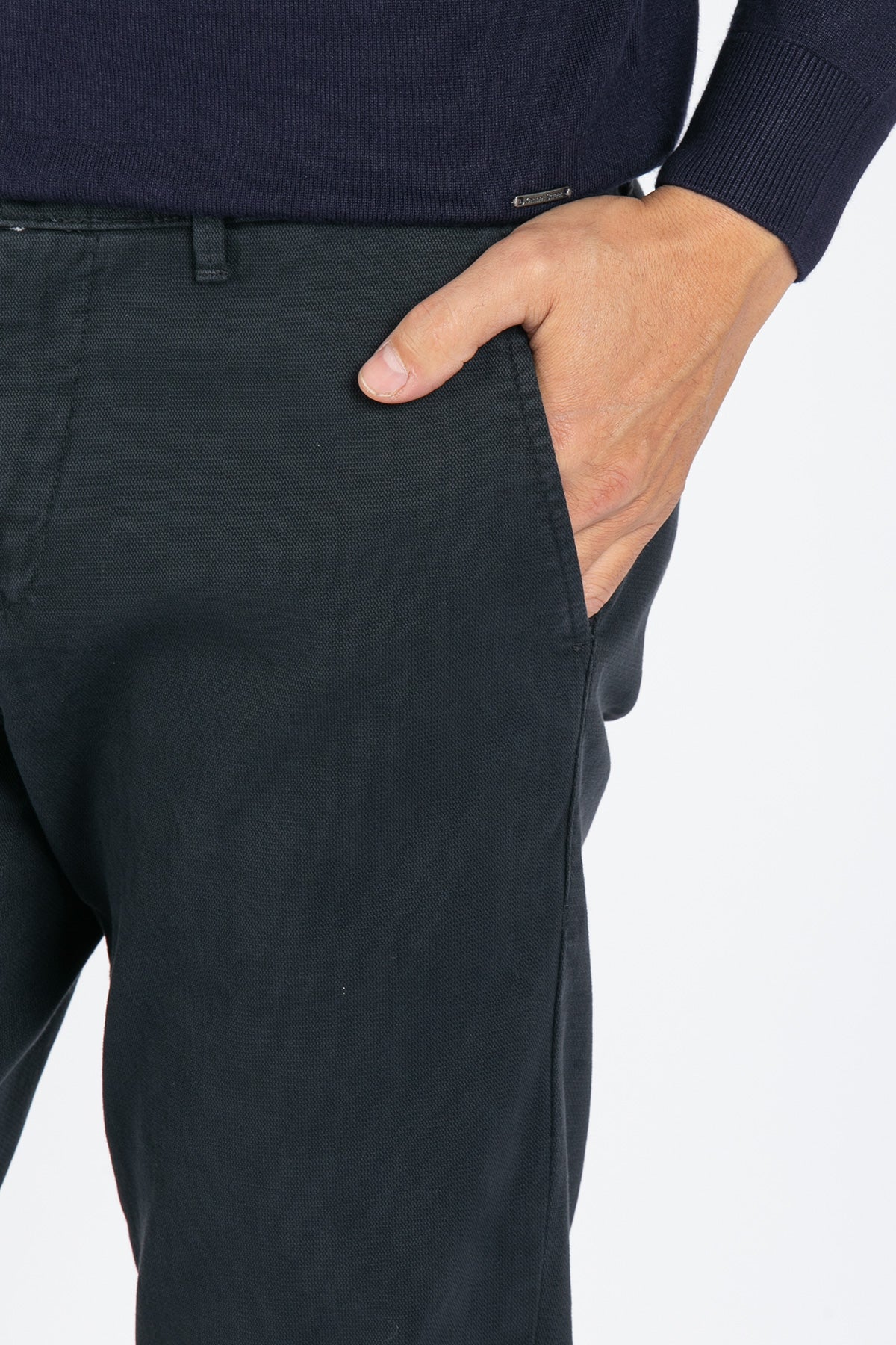 Pantalone chino in cotone armaturato