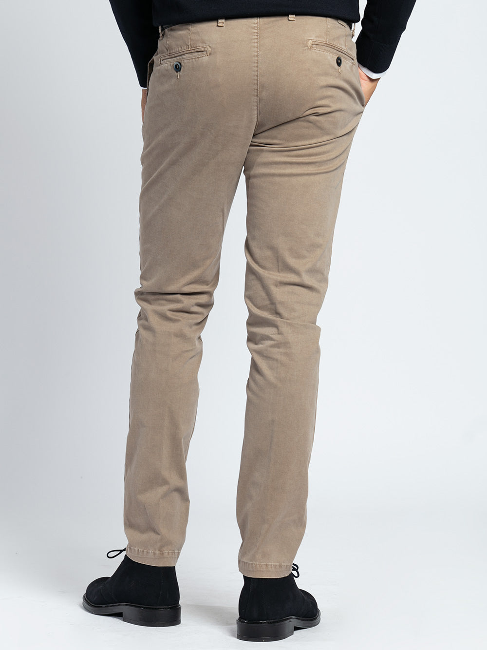 Pantalone in cotone stretch